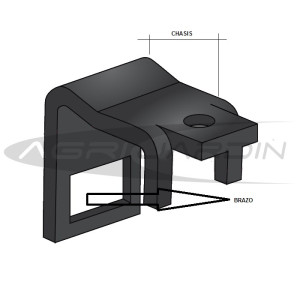 ABRAZADERA 50X12MM