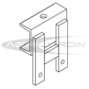 ENGANCHE ADAPTADOR MOTOCULTOR BENASSI MC 3300 / MC 4300