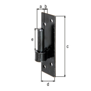 BISAGRA CON PLETINA DIAMETRO 14MM