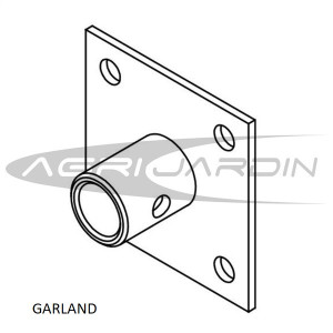 JUEGO DE ADAPTADORES PARA MOTOAZADA HUSQVARNA, PUBERT, GARLAND