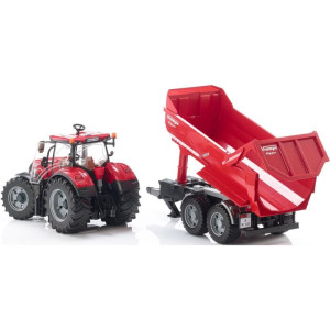 TRACTOR CASE IH OPTUM 300 CVX CON REMOLQUE