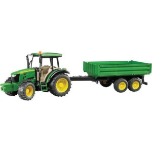 TRACTOR JOHN DEERE 5115M CON REMOLQUE