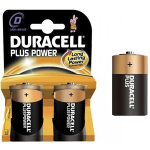 PILA DURACELL PLUS POWER D - LR20 OJO