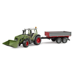 FENDT VARIO 211 CON CARGADOR Y REMOLQUE BRUDER