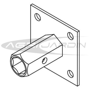 JUEGO DE ADAPTADORES PARA MOTOAZADA HONDA