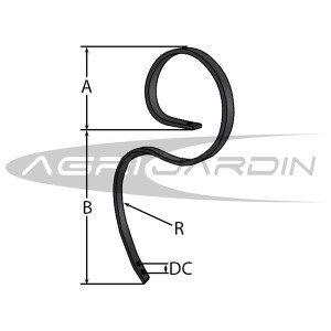 BRAZO VIBROCULTIVADOR 32X12MM