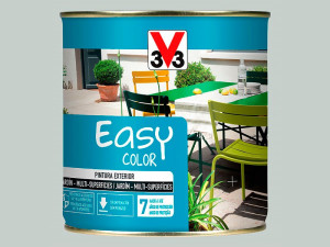 ESMALTE EXTERIOR EASY COLOR 0,5L ALUMINIO METALIZADO