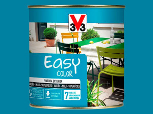 ESMALTE EXTERIOR EASY COLOR 0,5L AZUL SATINADO