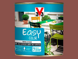 ESMALTE EXTERIOR EASY COLOR 0,5L OXIDO METALIZADO