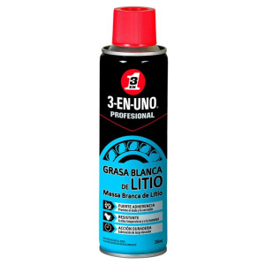 GRASA BLANCA 3 EN 1 DE LITIO 250ML