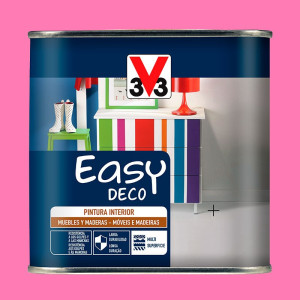 PINTURA EASY DECO POP 0,5L ROSA FLÚOR