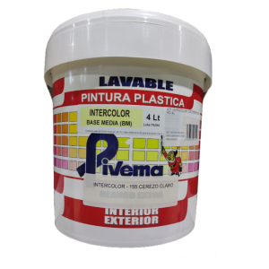 PINTURA 4L CEREZO CLARO INTERIOR / EXTERIOR